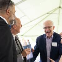 Guests at the Arend and Nancy Lubbers Student Services Center Dedication